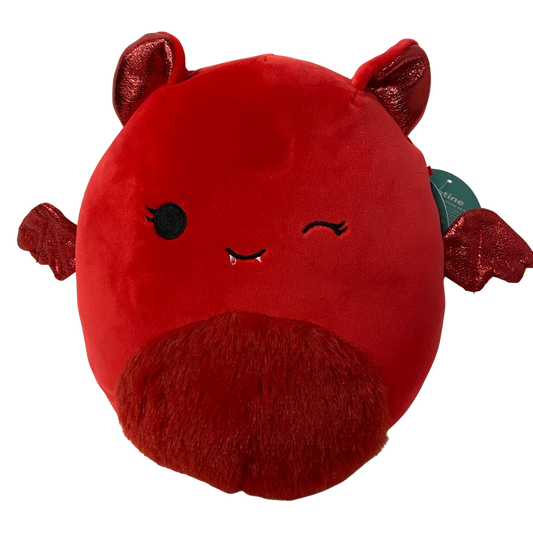 8" Valentine the RED BAT Squishmallow Case Pack - $6.00 ea | SRP $12.99 - 24 / case